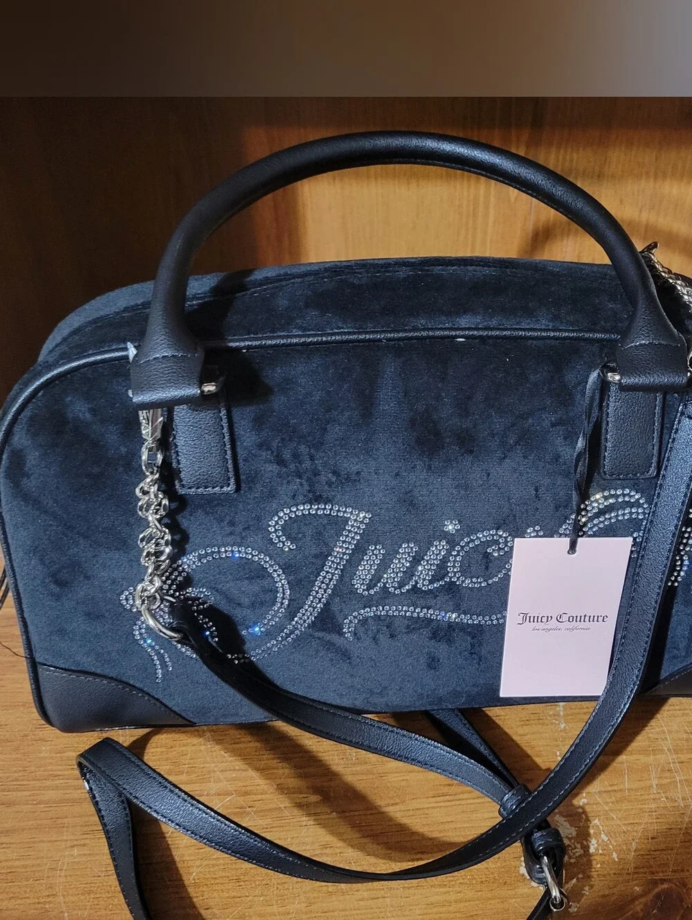 Juicy Couture Never A Dull Moment Licorice Hobo/coho.